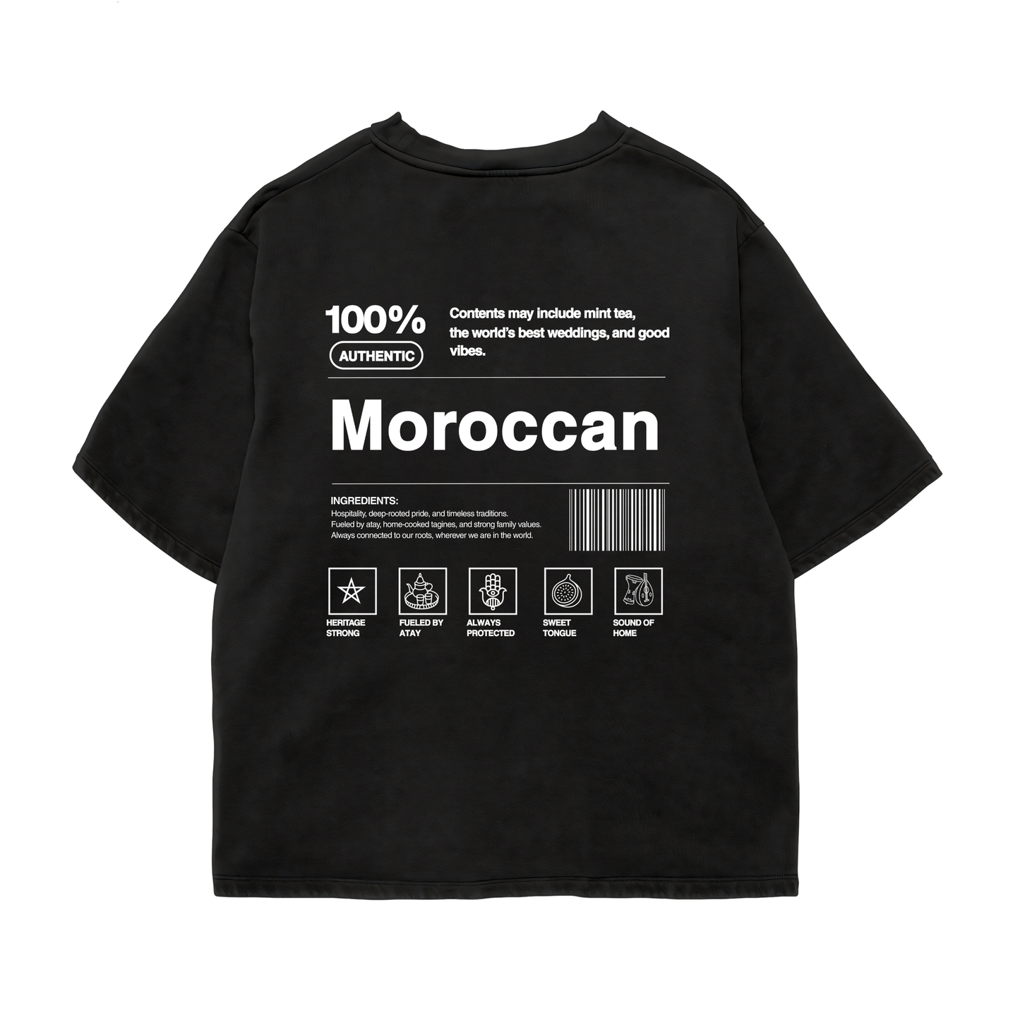 100% Moroccan Oversized Shirt