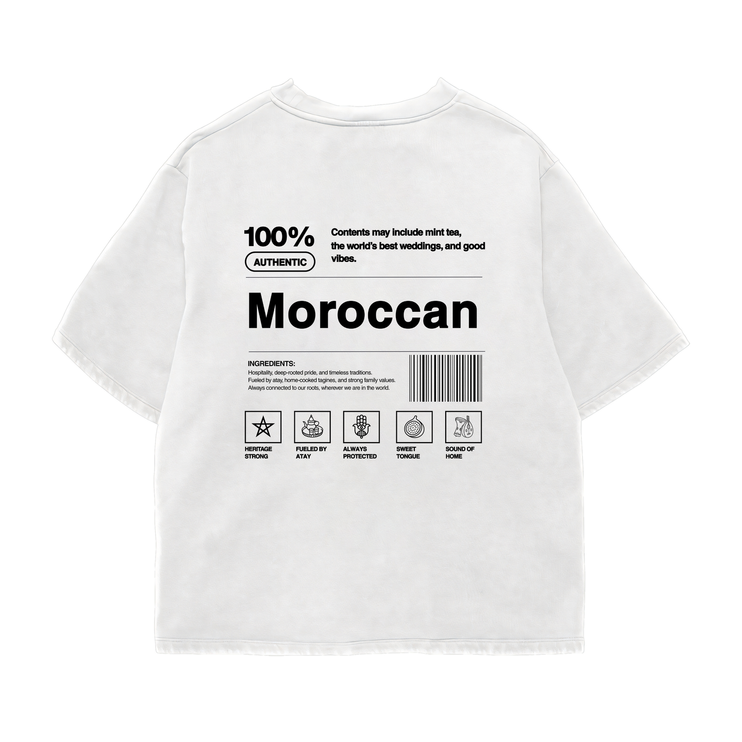 100% Moroccan Oversized Shirt