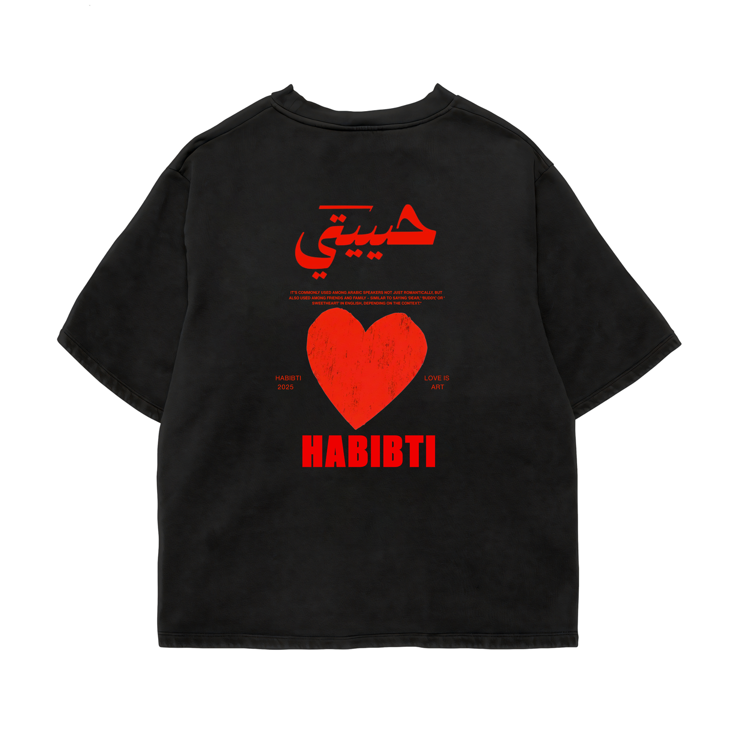 Habibti Heart Oversized Shirt