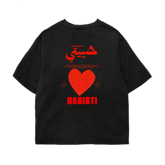 Habibti Heart Oversized Shirt