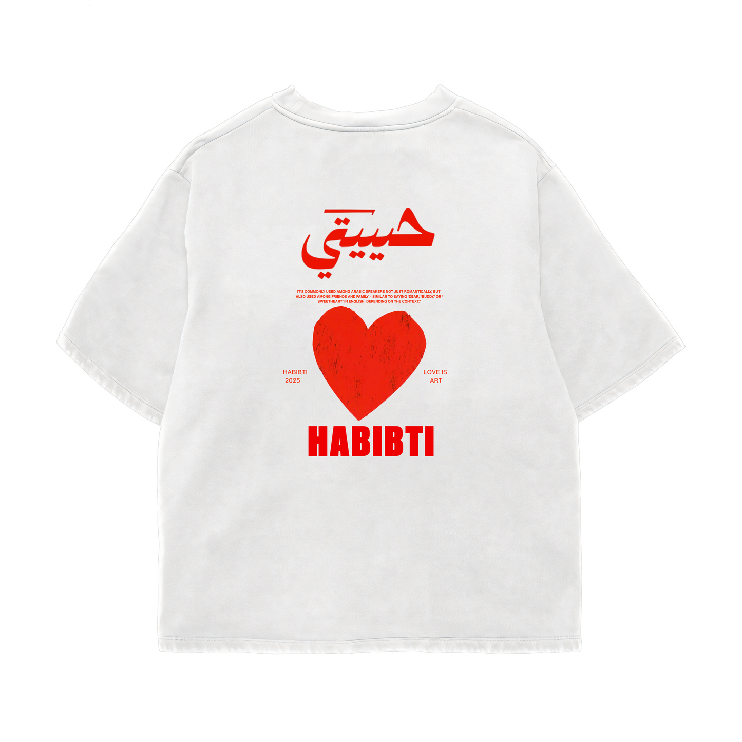 Habibti Heart Oversized Shirt