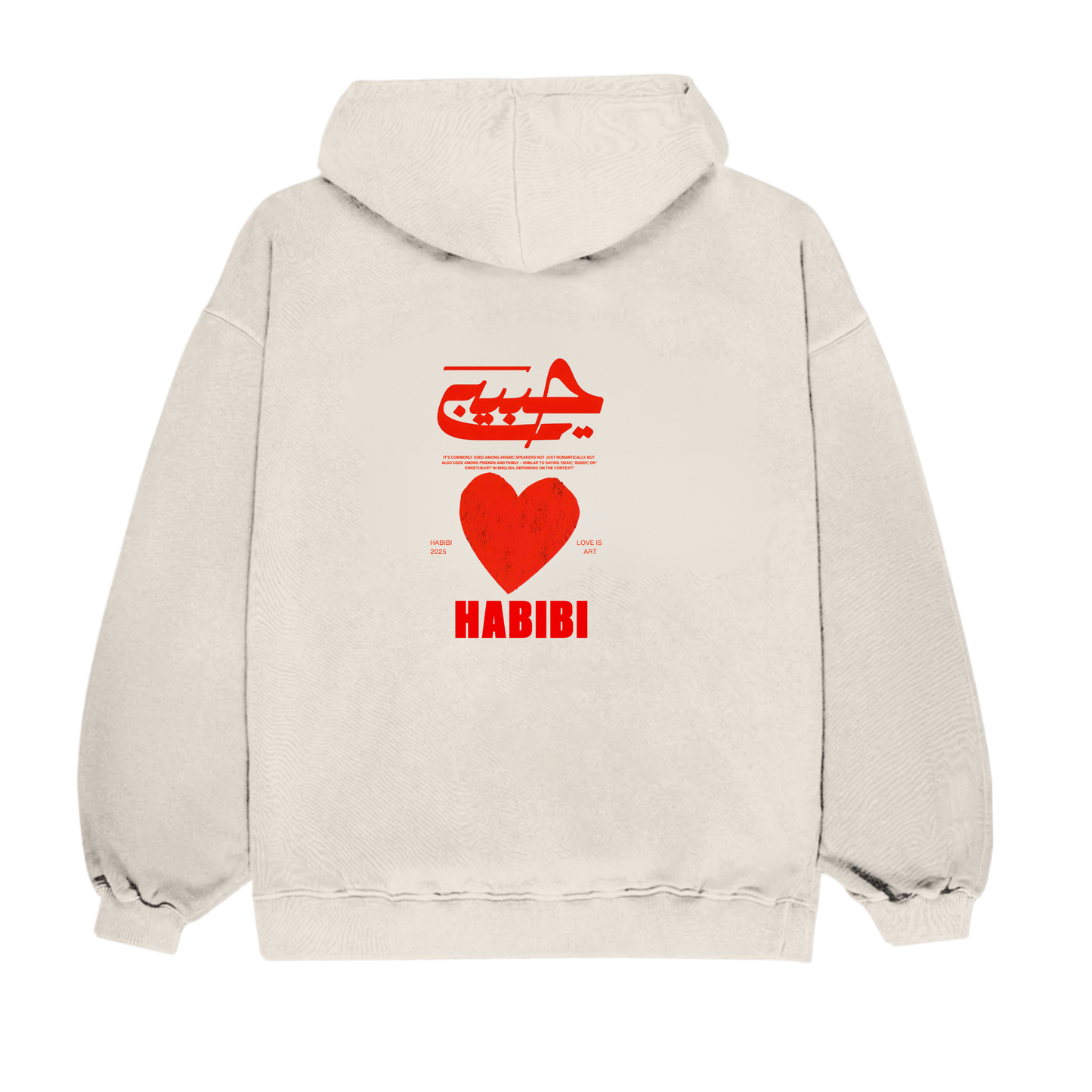 HABIBI HEART Oversized Hoodie