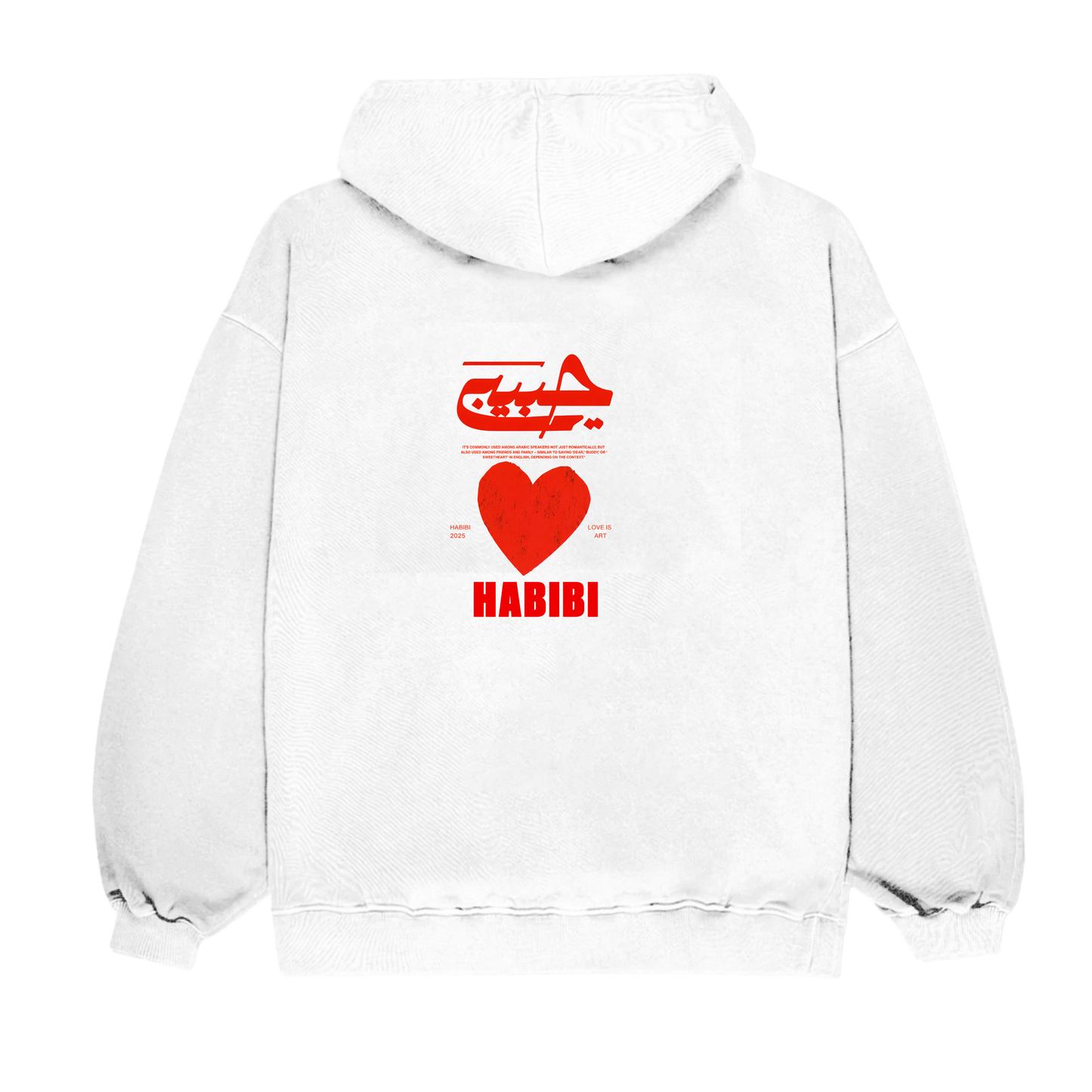 HABIBI HEART Oversized Hoodie