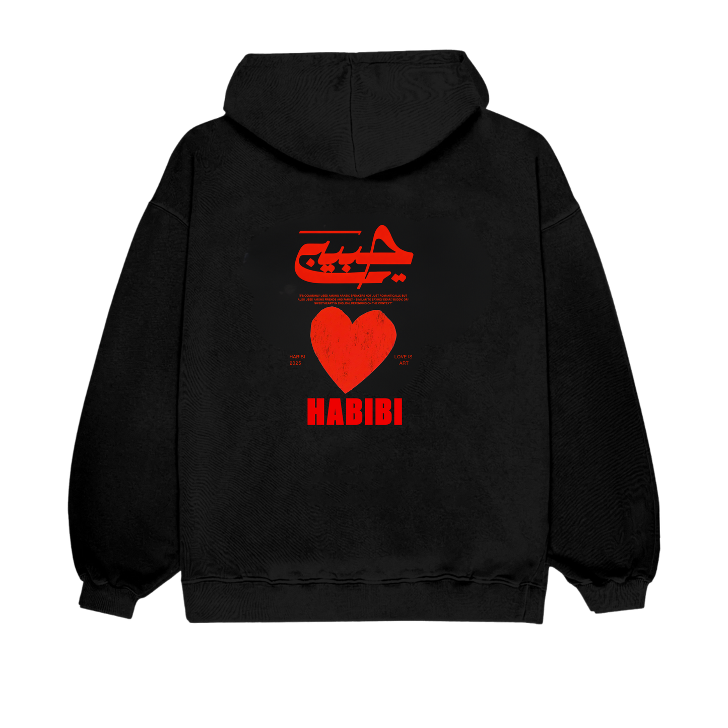 HABIBI HEART Oversized Hoodie