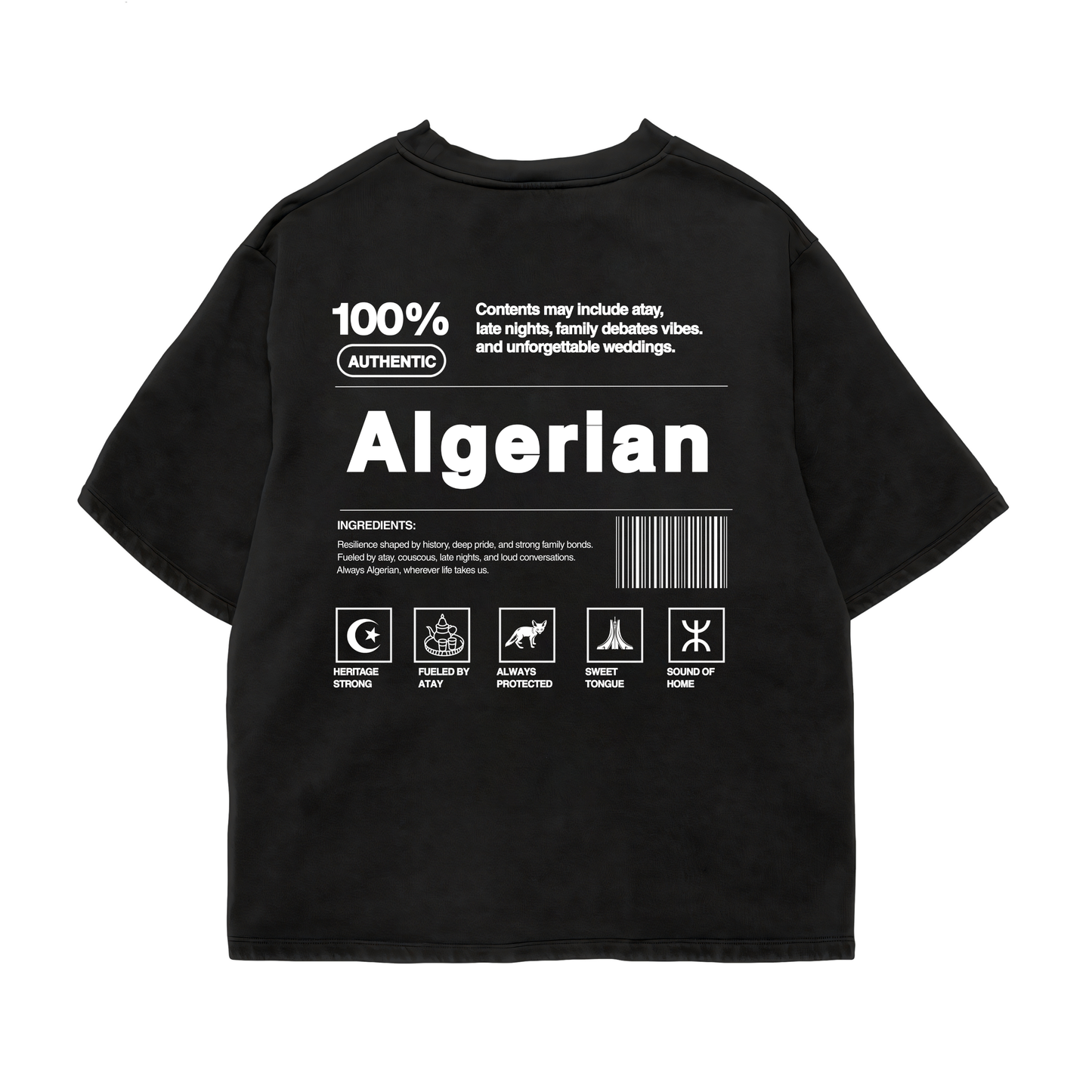 100% Algerian Oversized Shirt