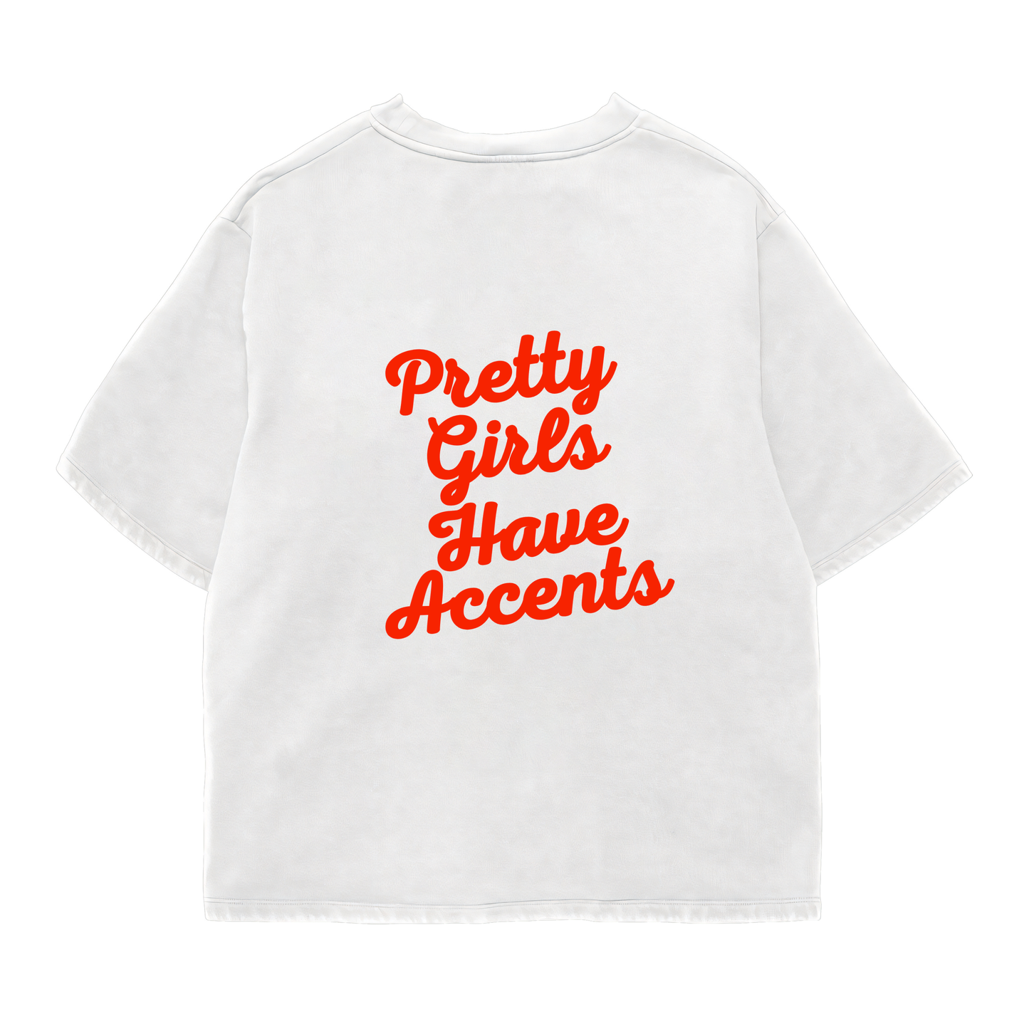 Pretty Girls Hace Accents Oversized Shirt