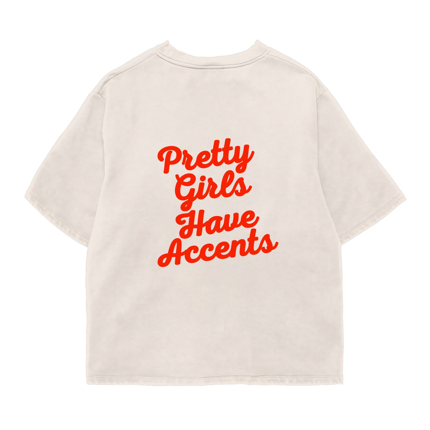 Pretty Girls Hace Accents Oversized Shirt
