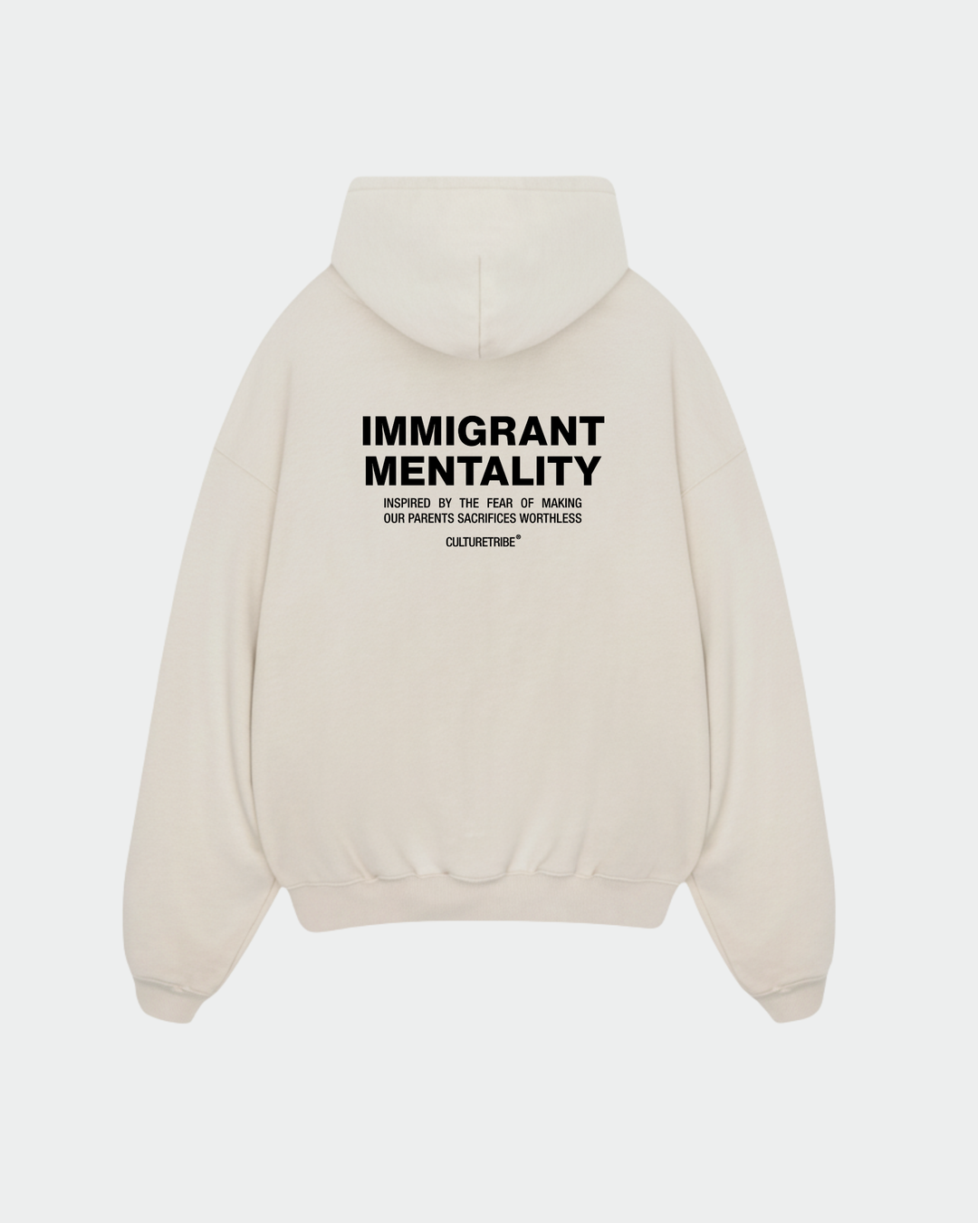 <tc>Immigrant Mentality Oversized Hoodie</tc>