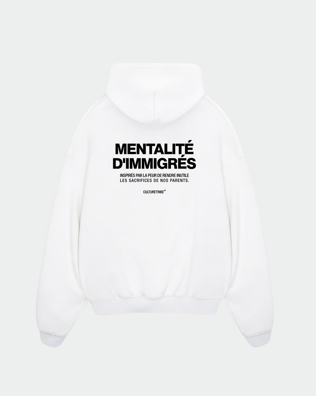 <tc>Immigres Mentalite Oversized Hoodie</tc>