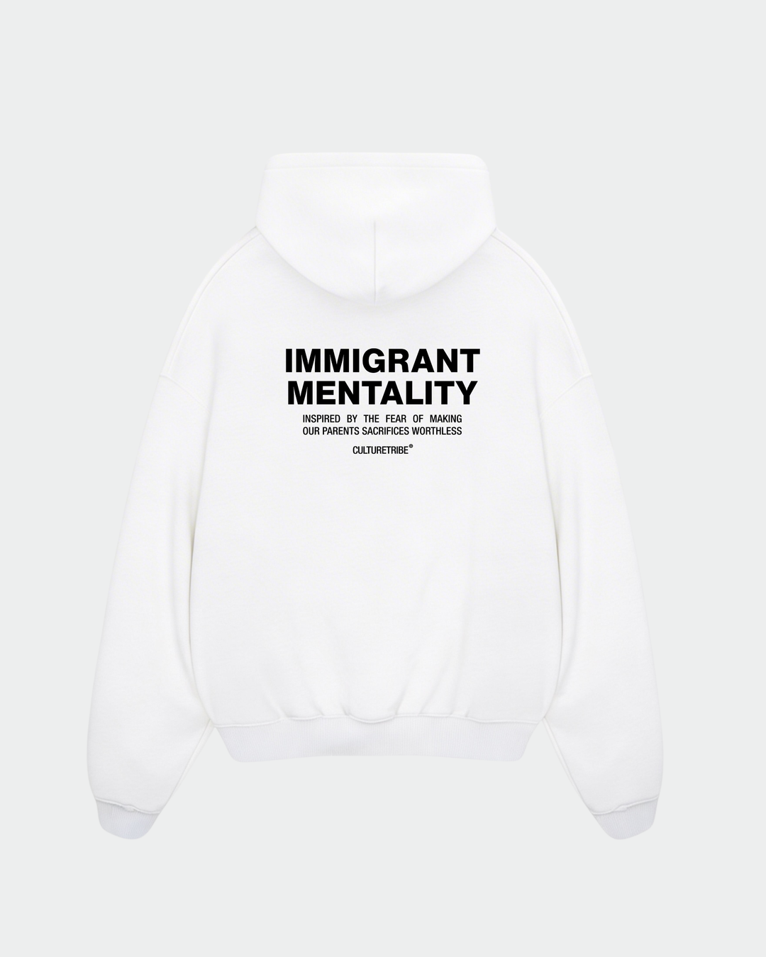<tc>Immigrant Mentality Oversized Hoodie</tc>