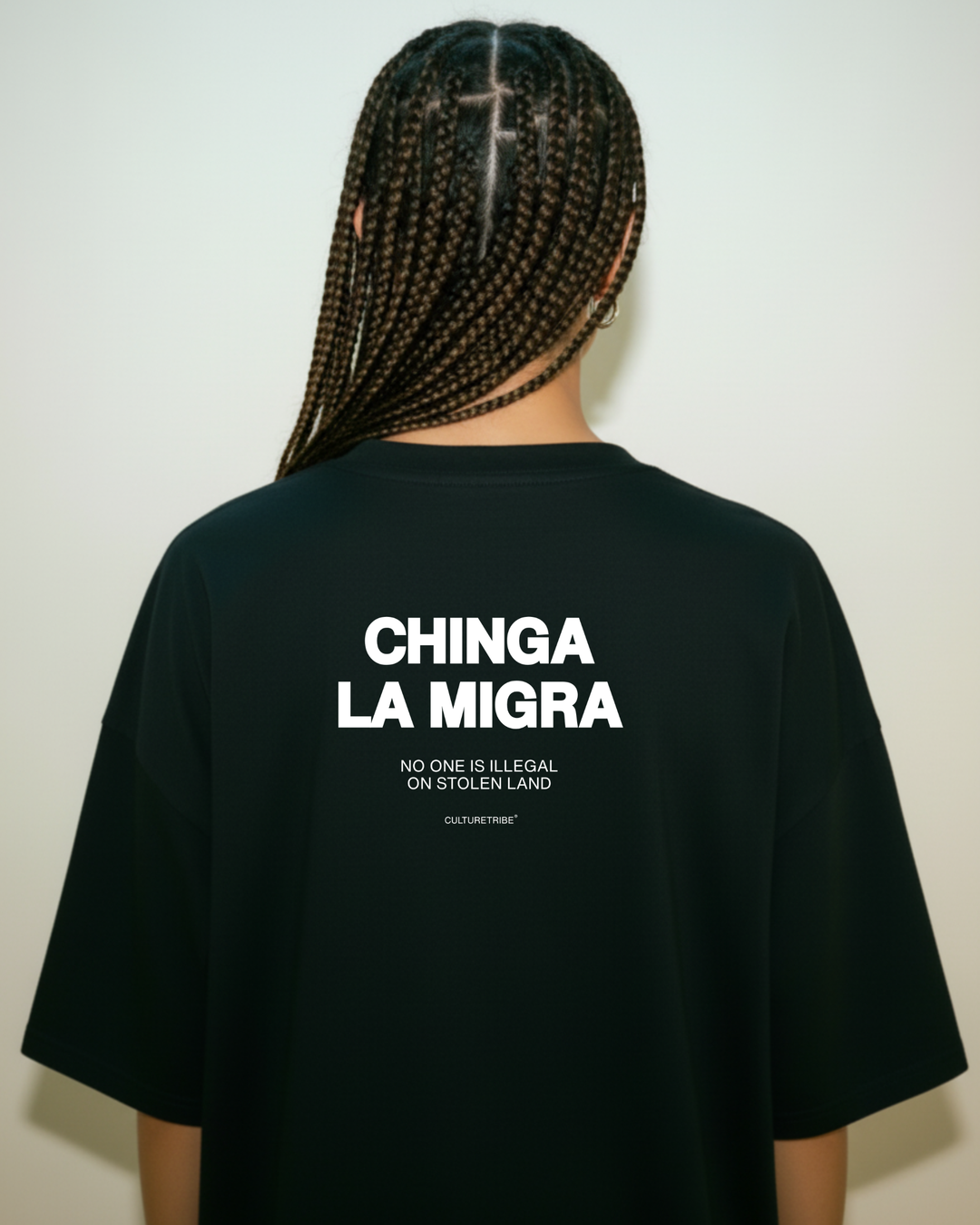 Chinga La Migra Oversized Shirt