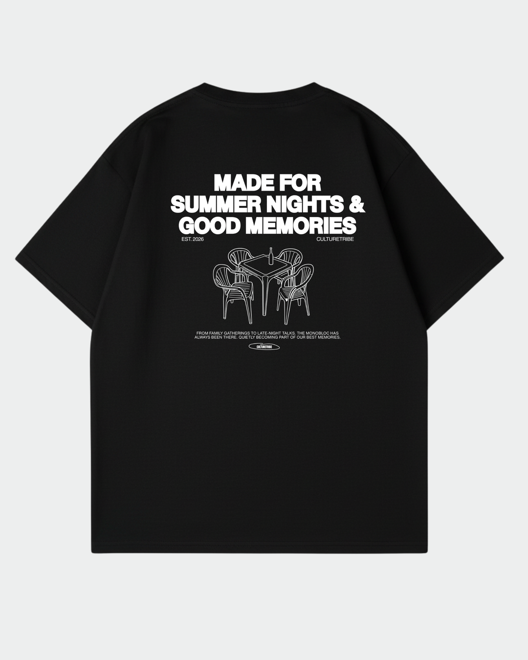 Monobloc Chair Oversized Shirt