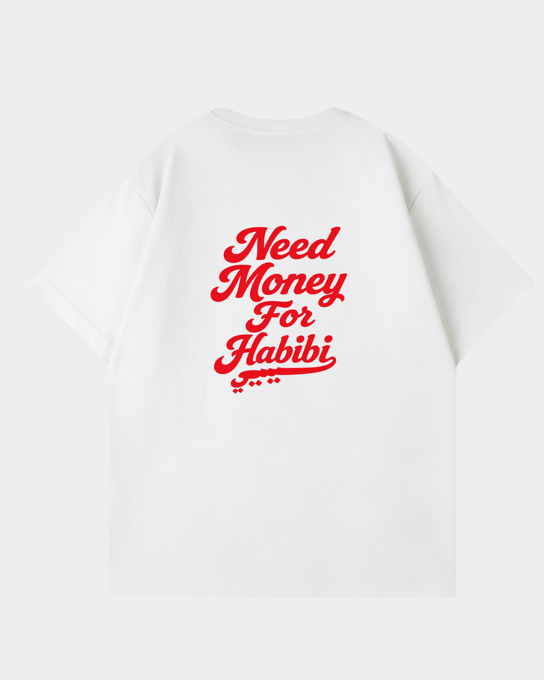 Money For Habibi Oversized Shirt