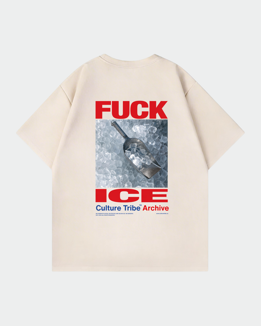 Abolish ICE Oversized Shirt