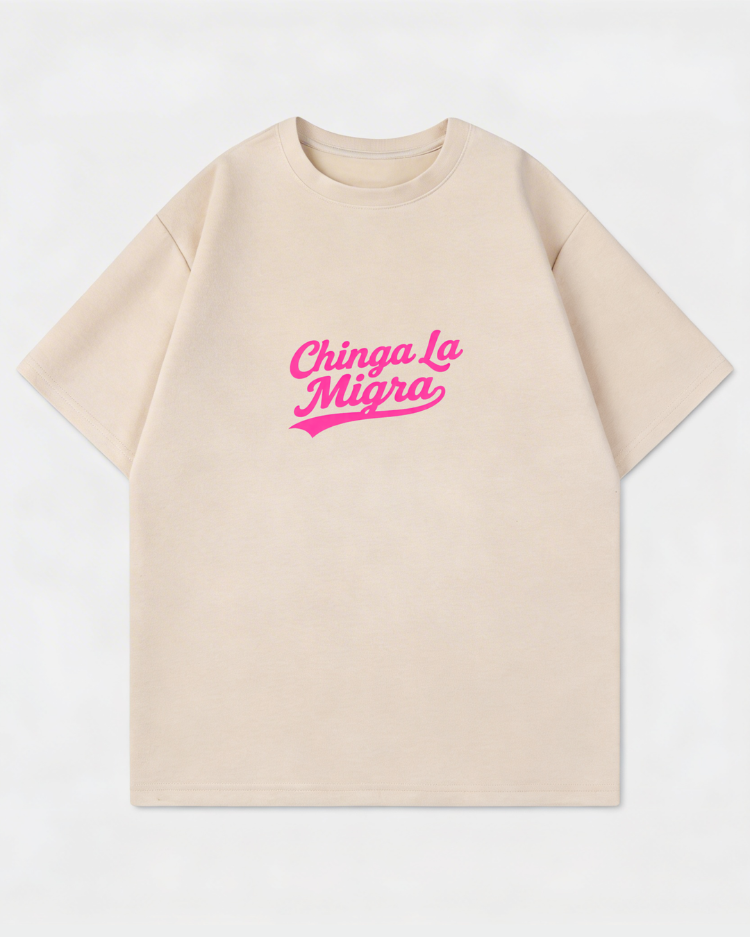 Chinga La Migra Oversized Shirt