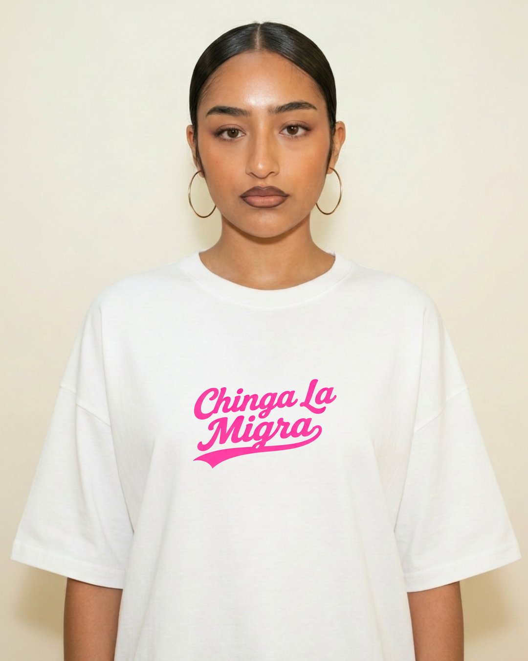 Chinga La Migra Oversized Shirt