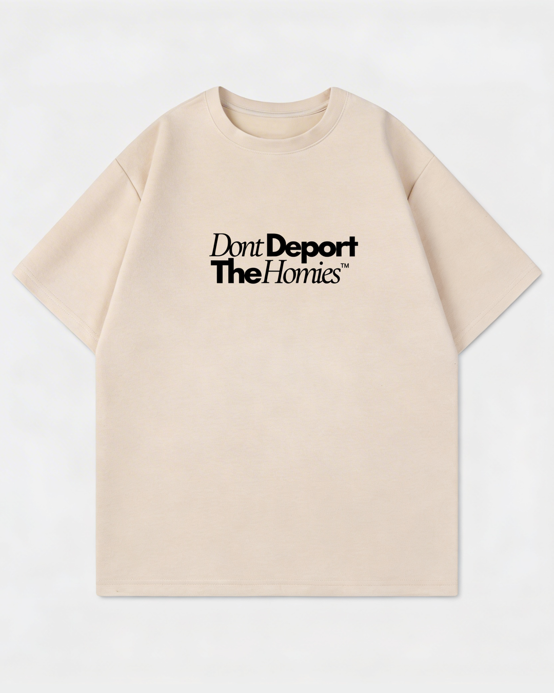 <tc>Dont Deport The Homies Oversized Shirt</tc>