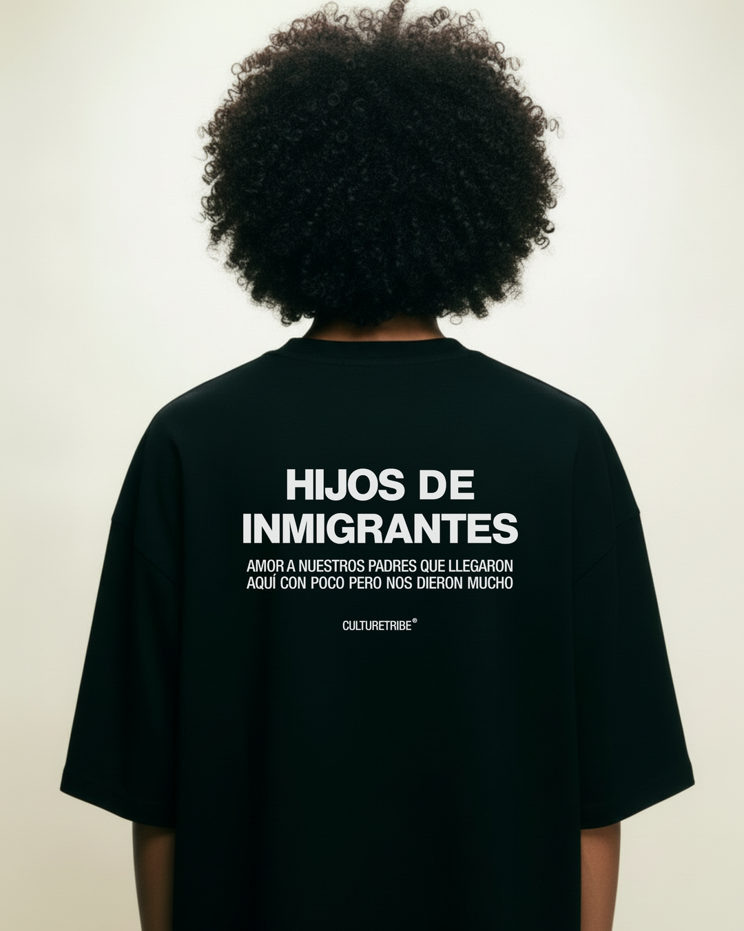 Hijos De Inmigrantes Oversized Shirt