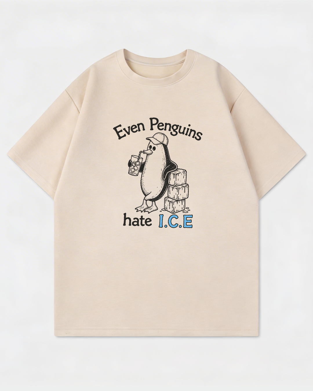 Penguins ICE Oversized Shirt