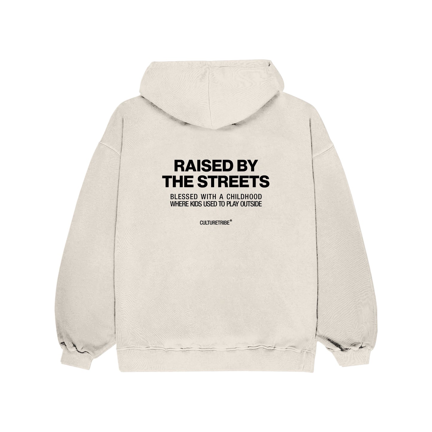 Raised By The Streets Oversized Hoodie Culturetribe