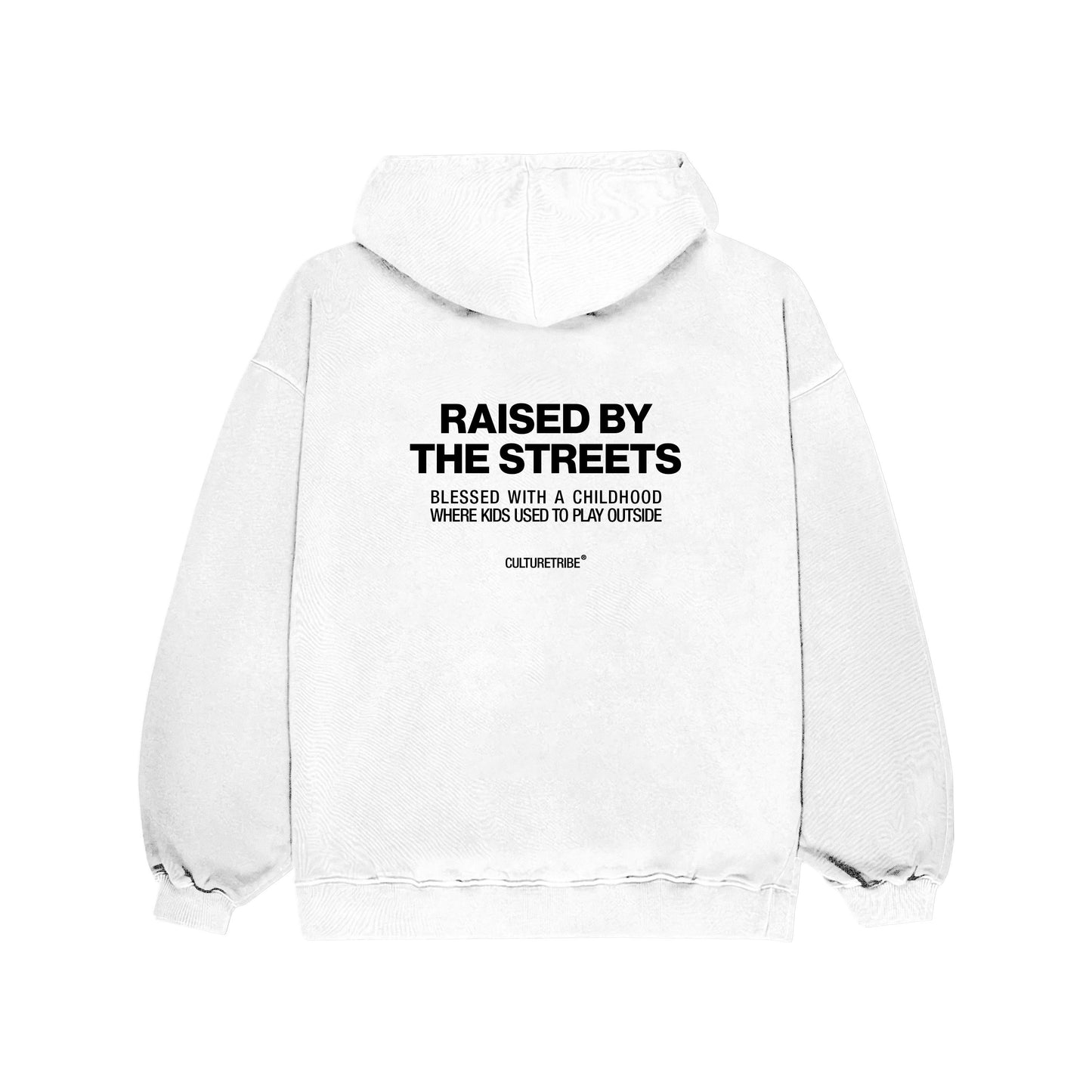 Raised By The Streets Oversized Hoodie Culturetribe