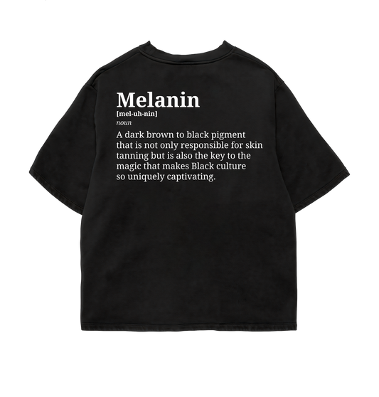 Melanin Definition Backprint Oversize Tee