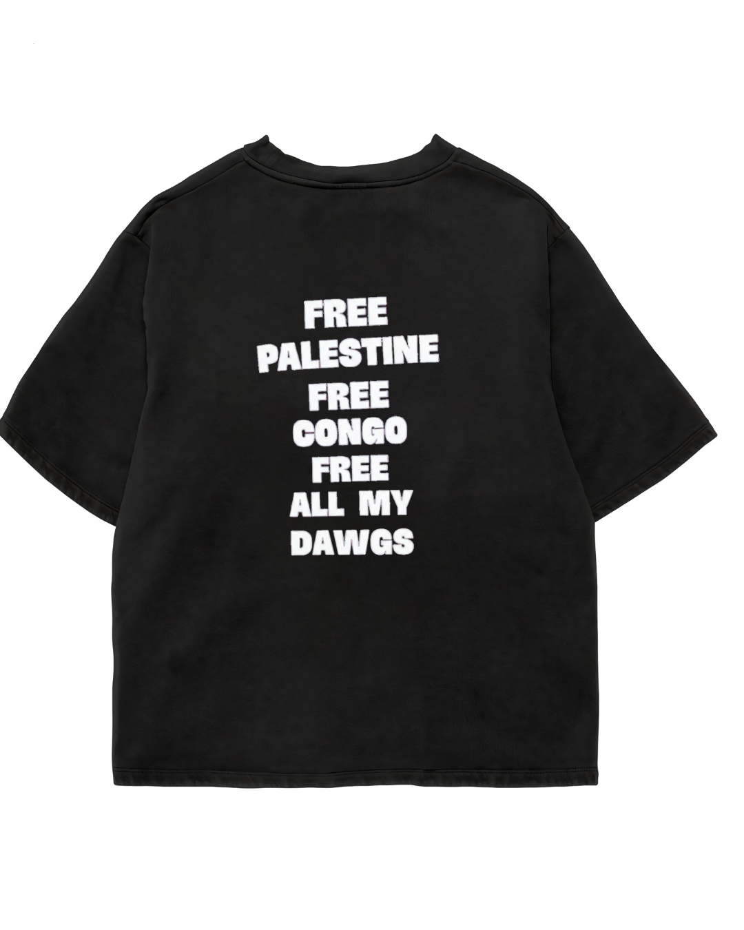 Free All My Dawgs Oversized Shirt