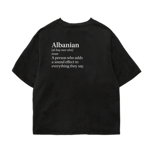 Albanian Definition Oversize Tee